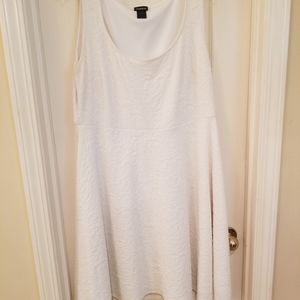 Torrid Cream Sleeveless Dress | Short